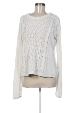 Γυναικείο πουλόβερ H&M, Μέγεθος M, Χρώμα Λευκό, Τιμή 14,88 €, #137821651