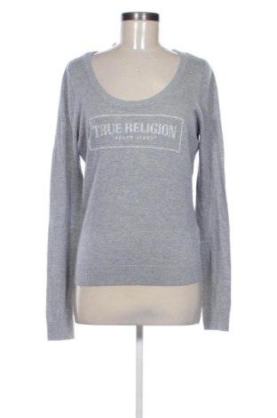 Дамски пуловер True Religion, Размер L, Цвят Сив, Цена 111,96 €, #137825286