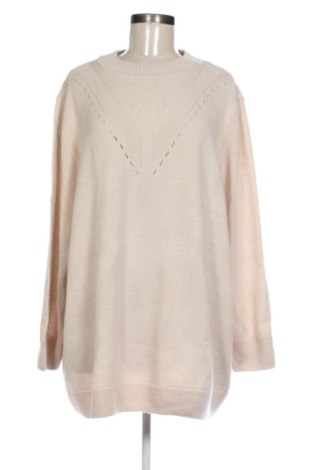 Pulover de femei Unbranded, Mărime 4XL, Culoare Ecru, Preț 78,74 Lei, #137832763