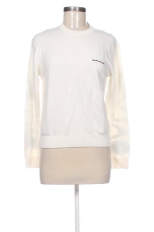 Γυναικείο πουλόβερ Calvin Klein, Μέγεθος XS, Χρώμα Εκρού, Τιμή 124,51 €, #137858296