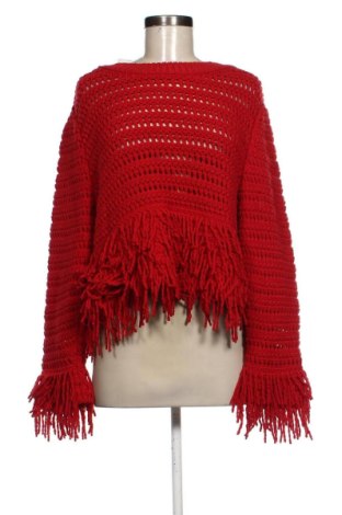 Pulover de femei Zara, Mărime L, Culoare Roșu, Preț 73,49 Lei, #137819570