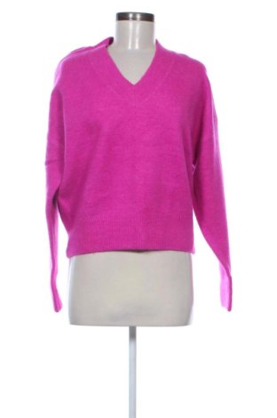 Pulover de femei Zara, Mărime S, Culoare Roz, Preț 73,49 Lei, #137824083
