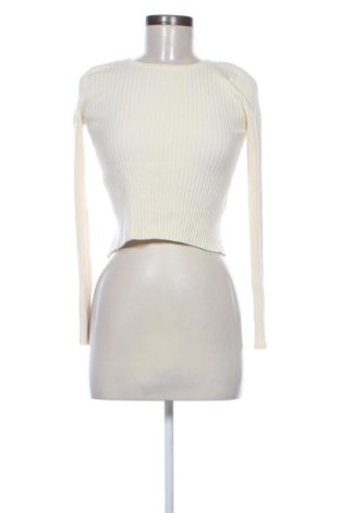 Pulover de femei Zara, Mărime S, Culoare Ecru, Preț 72,00 Lei, #137862695