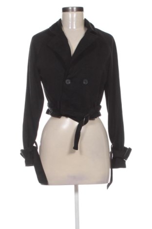 Trench de femei SHEIN, Mărime S, Culoare Negru, Preț 125,09 Lei, #137799683