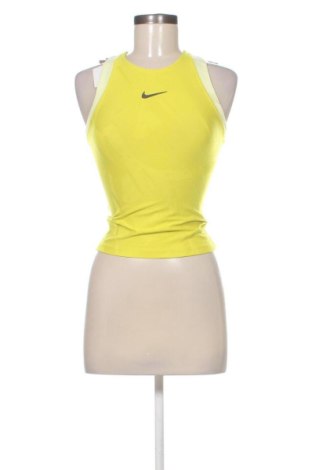 Γυναίκειο αθλητικό τοπ Nike, Μέγεθος XS, Χρώμα Κίτρινο, Τιμή 17,00 €, #137824929