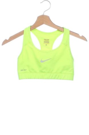 Top sport de damă. Nike, Mărime XS, Culoare Galben, Preț 89,23 Lei, #137846199