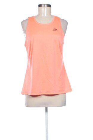 Damski sportowy top Decathlon, Rozmiar XL, Kolor Pomarańczowy, Cena 33,87 zł, #137828671