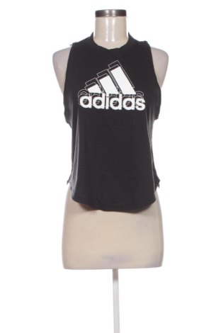 Damen Sporttop Adidas, Größe S, Farbe Schwarz, Preis 17,00 €, #137829419