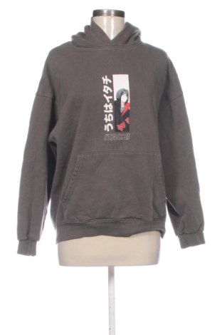 Дамски суитшърт Pull&Bear, Размер L, Цвят Сив, Цена 15,00 €, #137857366