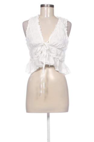 Top de femei H&M, Mărime L, Culoare Alb, Preț 78,74 Lei, #137773458