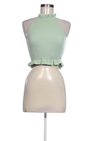 Top de femei H&M, Mărime XS, Culoare Verde, Preț 78,00 Lei, #137812291