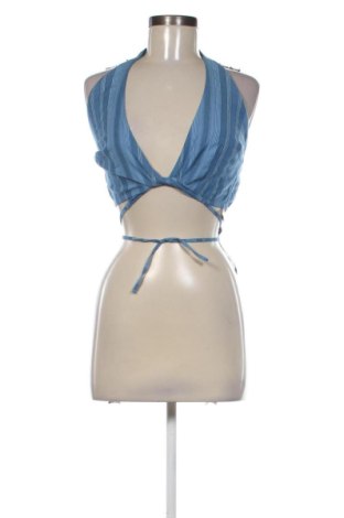 Дамски топ Pull&Bear, Размер M, Цвят Син, Цена 23,62 €, #137820407
