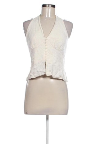 Top de femei Stradivarius, Mărime L, Culoare Ecru, Preț 78,74 Lei, #137833672