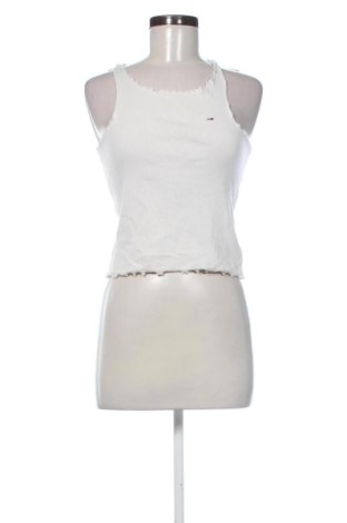 Top de femei Tommy Jeans, Mărime S, Culoare Ecru, Preț 137,99 Lei, #137839372