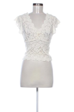 Top de femei Zara, Mărime M, Culoare Ecru, Preț 47,24 Lei, #137845520