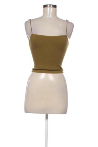 Дамски топ Zara, Размер XS, Цвят Зелен, Цена 9,00 €, #137857320