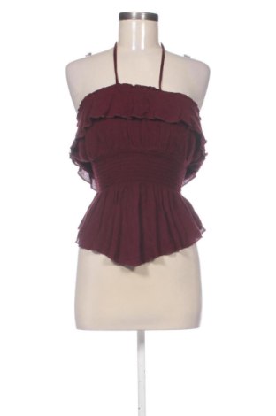 Top de femei Bershka, Mărime M, Culoare Roșu, Preț 73,64 Lei, #137815348