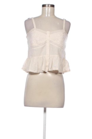 Top de femei Zara, Mărime M, Culoare Ecru, Preț 47,24 Lei, #137841386
