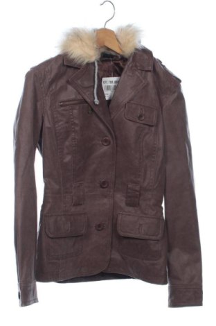 Дамско кожено яке Unbranded, Размер S, Цвят Кафяв, Цена 67,06 €, #137798834