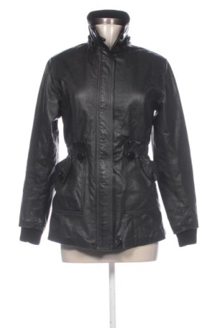 Geacă de piele pentru femei Unbranded, Mărime S, Culoare Negru, Preț 262,45 Lei, #137803939