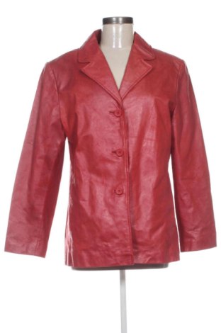 Geacă de piele pentru femei Unbranded, Mărime L, Culoare Roșu, Preț 262,45 Lei, #137804179