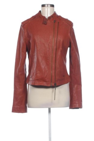 Дамско кожено яке Levi's, Размер L, Цвят Оранжев, Цена 165,00 €, #137807007