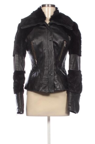 Дамско кожено яке Unbranded, Размер M, Цвят Черен, Цена 83,00 €, #137812560