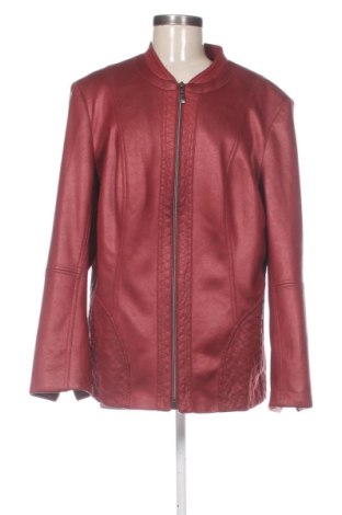 Geacă de piele pentru femei Unbranded, Mărime XXL, Culoare Roșu, Preț 157,47 Lei, #137831742