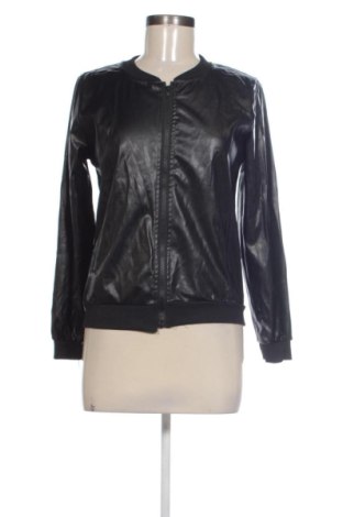 Дамско кожено яке Unbranded, Размер XS, Цвят Черен, Цена 30,00 €, #137857213