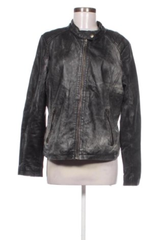 Geacă de piele pentru femei Unbranded, Mărime L, Culoare Negru, Preț 260,38 Lei, #137862636