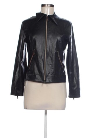 Geacă de piele pentru femei Unbranded, Mărime S, Culoare Negru, Preț 157,47 Lei, #137845343