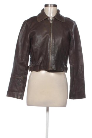Damen Lederjacke Pull&Bear, Größe S, Farbe Braun, Preis 49,53 €, #137860399