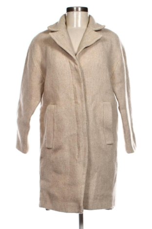 Palton de femei Mango, Mărime L, Culoare Bej, Preț 278,20 Lei, #137803875