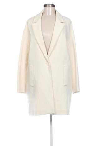 Dámsky kabát  Zara, Veľkosť M, Farba Kremová, Cena  69,90 €, #137809899