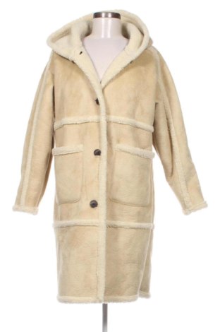 Дамско палто Pull&Bear, Размер XS, Цвят Бежов, Цена 45,00 €, #137811303
