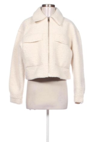 Palton de femei Zara, Mărime S, Culoare Ecru, Preț 146,97 Lei, #137813073