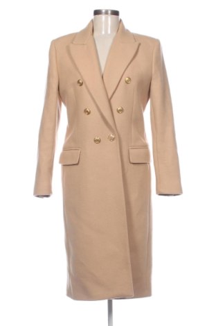 Palton de femei Zara, Mărime M, Culoare Bej, Preț 183,00 Lei, #137814826