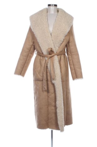 Palton de femei H&M, Mărime M, Culoare Bej, Preț 259,78 Lei, #137823222
