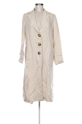 Дамско палто Massimo Dutti, Размер S, Цвят Бежов, Цена 78,22 €, #137838020