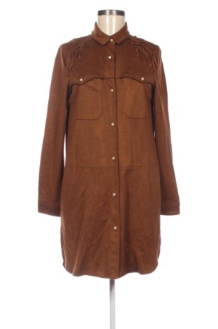 Palton de femei Zara, Mărime M, Culoare Maro, Preț 146,97 Lei, #137840858