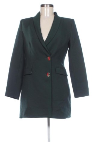 Palton de femei Zara, Mărime M, Culoare Verde, Preț 118,99 Lei, #137842867