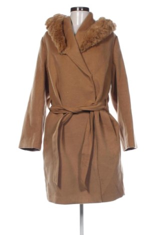 Palton de femei H&M, Mărime L, Culoare Bej, Preț 155,57 Lei, #137818878