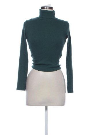 Дамско полo Zara, Размер XS, Цвят Зелен, Цена 10,00 €, #137851921