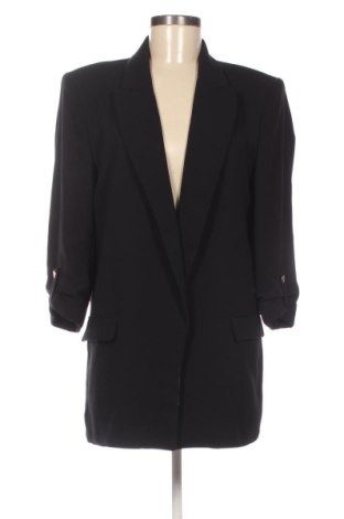 Sacou de femei Zara, Mărime L, Culoare Negru, Preț 131,23 Lei, #137812526