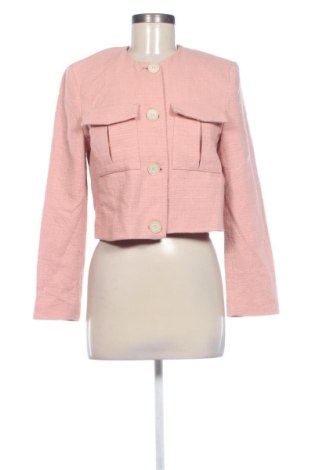 Sacou de femei Zara, Mărime XS, Culoare Roz, Preț 186,99 Lei, #137855563