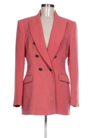 Sacou de femei Zara, Mărime L, Culoare Roz, Preț 129,00 Lei, #137804347