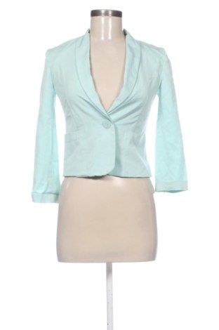 Sacou de femei Bershka, Mărime XS, Culoare Albastru, Preț 129,00 Lei, #137812363