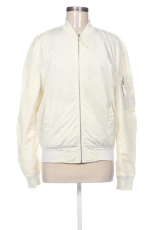 Geacă de femei Bershka, Mărime S, Culoare Ecru, Preț 131,23 Lei, #137805706