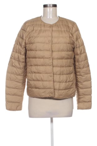 Γυναικείο μπουφάν Uniqlo, Μέγεθος M, Χρώμα  Μπέζ, Τιμή 35,00 €, #137828047