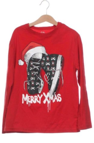 Bluză pentru copii C&A, Mărime 9-10y/ 140-146 cm, Culoare Roșu, Preț 31,49 Lei, #137818982